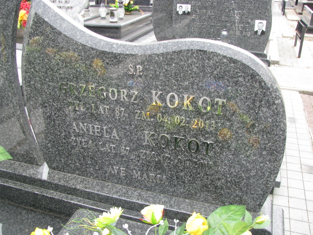 Grzegorz Kokot 1925 Wieluń - Grobonet - Wyszukiwarka osób pochowanych