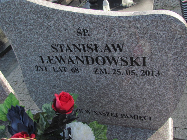Stanisław Lewandowski 1945 Wieluń - Grobonet - Wyszukiwarka osób pochowanych
