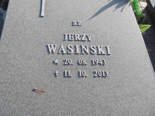 Jerzy Wąsiński 1943 Wieluń - Grobonet - Wyszukiwarka osób pochowanych