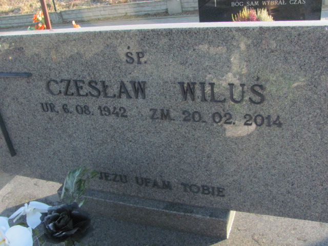 Grób Czesław  Wiluś