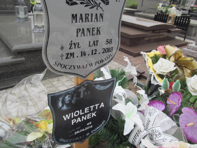 Wioletta Panek 1968 Wieluń - Grobonet - Wyszukiwarka osób pochowanych
