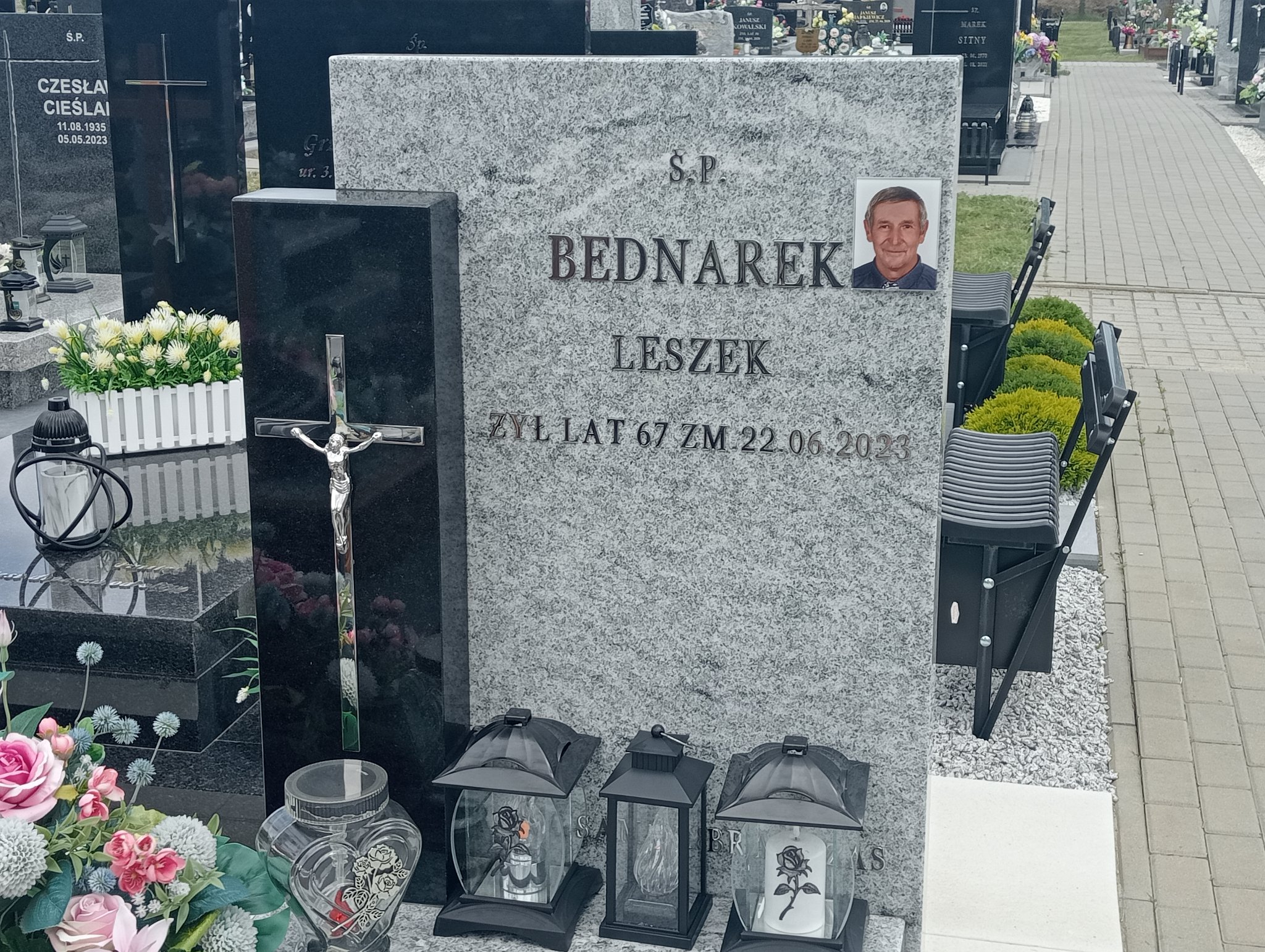Grób Leszek Bednarek
