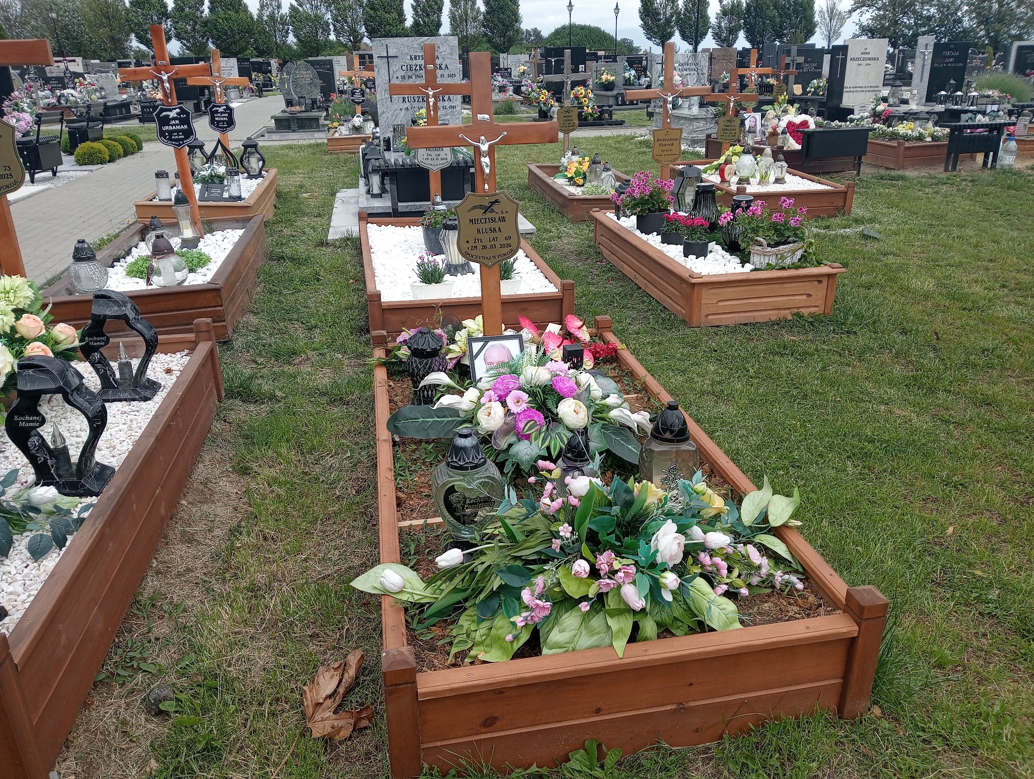 Grób Mieczysław Kluska