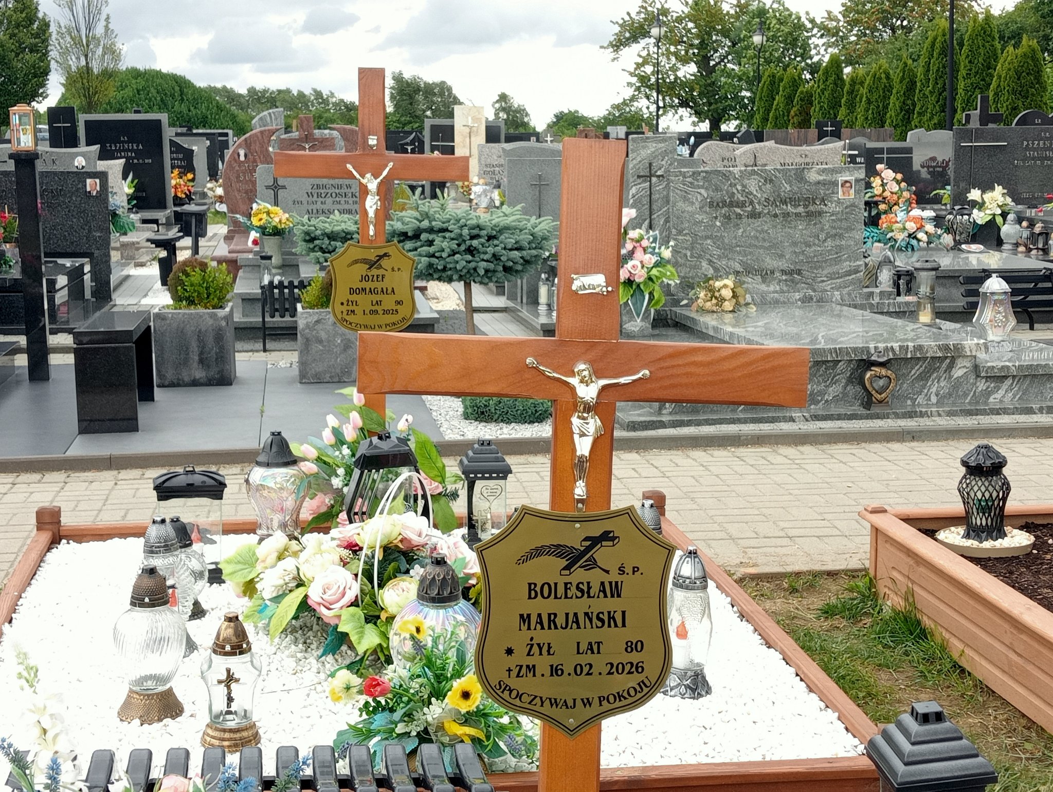 Bolesław Marjański 1946 Wieluń - Grobonet - Wyszukiwarka osób pochowanych